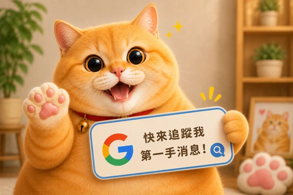 Google 偏好來源