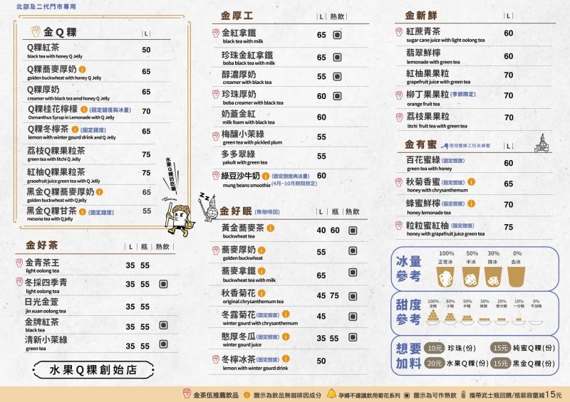【金茶伍】新北永和飲料推薦,手搖飲界全台首創水果Q粿超好吃,全村的希望!上班族外送下午茶飲料首選 - 第12張圖 【金茶伍】新北永和飲料推薦,手搖飲界全台首創水果Q粿超好吃,全村的希望!上班族外送下午茶飲料首選