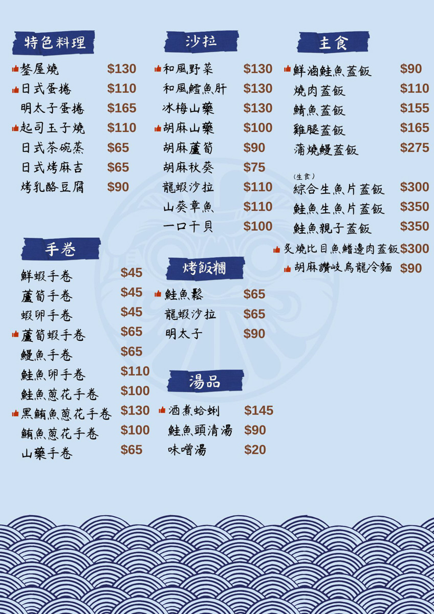 【鏊屋】新莊必吃居酒屋推薦，完全不踩雷！超人氣美食必點鏊屋燒、握壽司系列，不斷更新菜色！