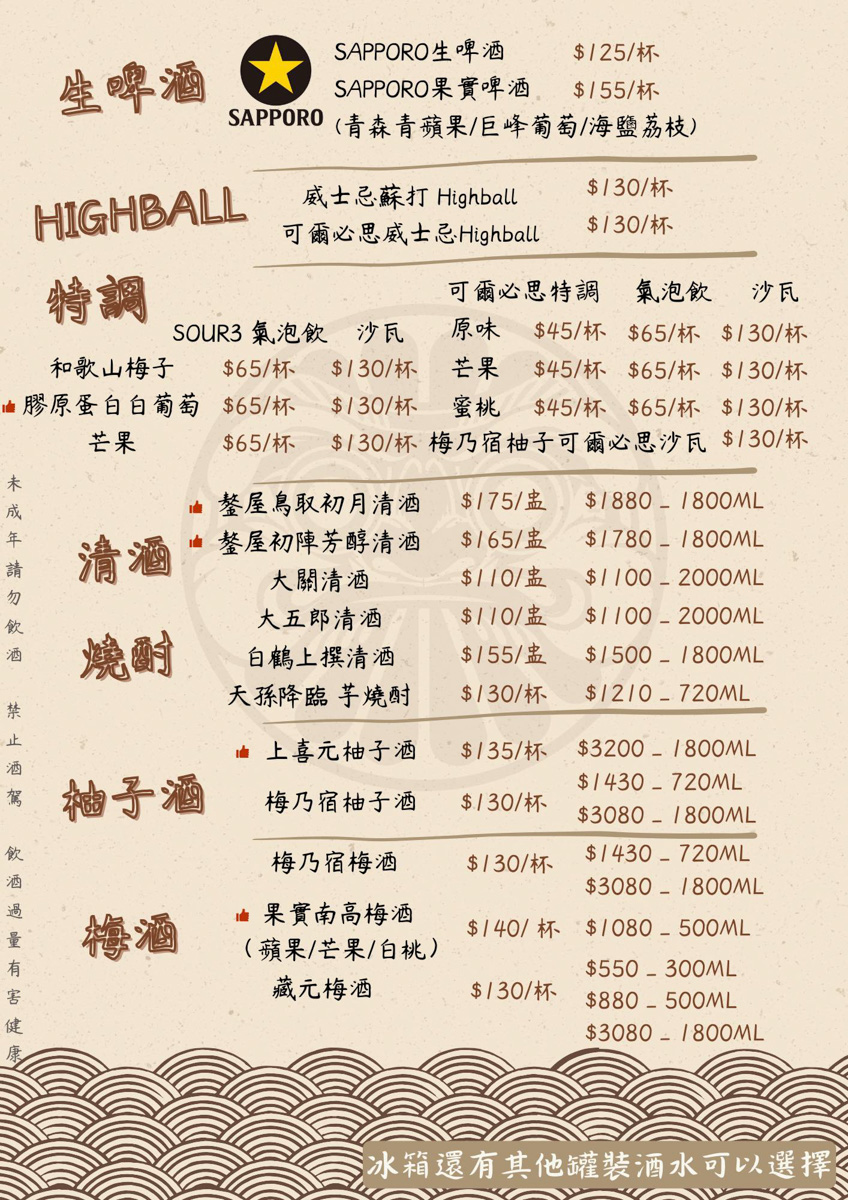 【鏊屋】新莊必吃居酒屋推薦，完全不踩雷！超人氣美食必點鏊屋燒、握壽司系列，不斷更新菜色！