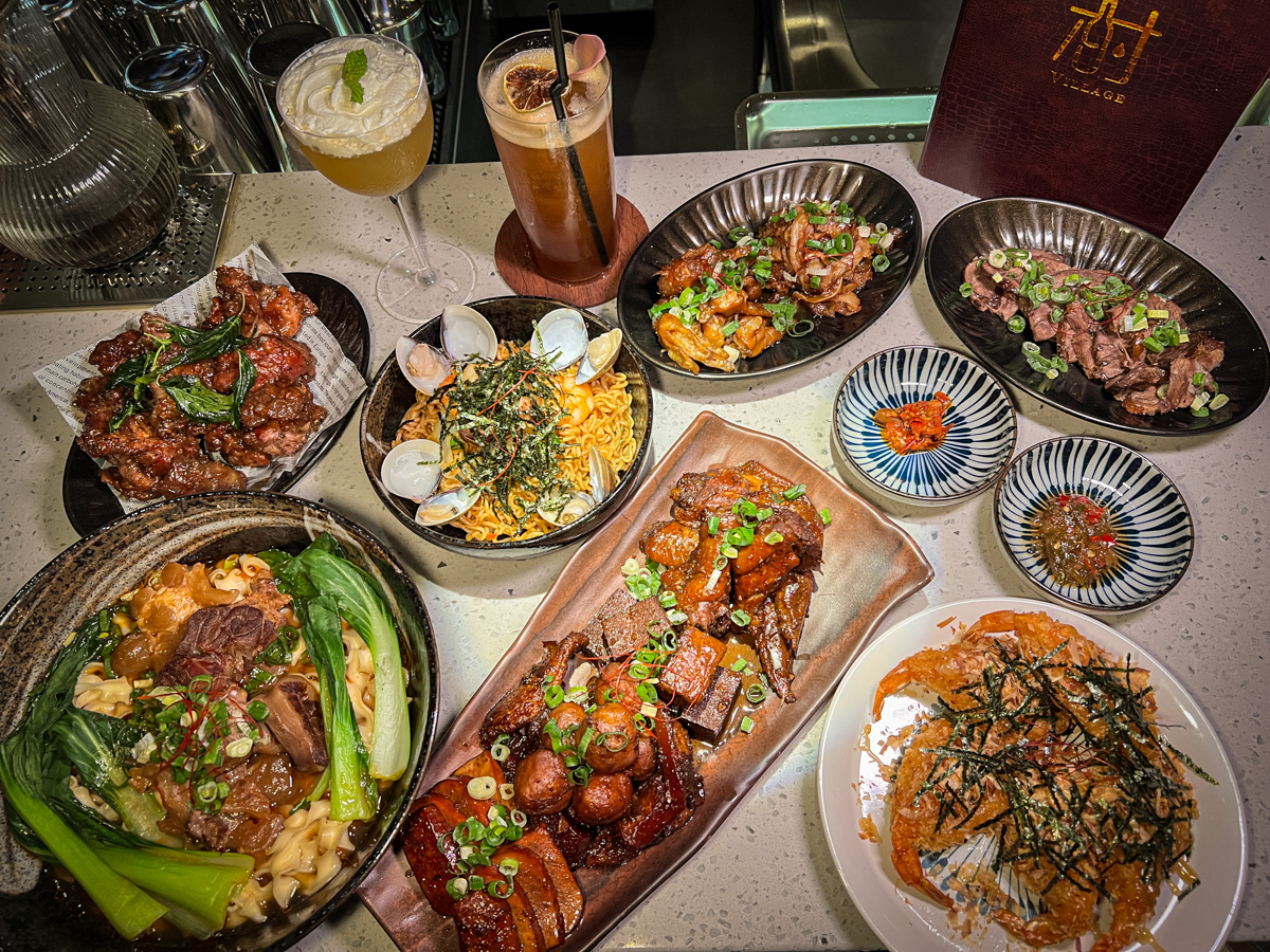 【村餐酒館 Village Bistro】新莊網美餐酒館推薦，莊園風格創意料理，捷運幸福站必喝的新莊特色調酒