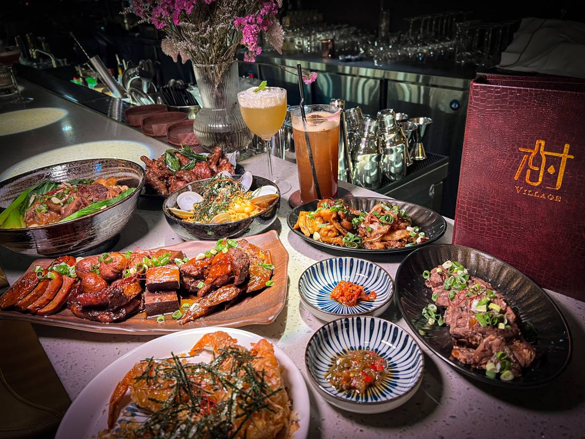 【村餐酒館 Village Bistro】新莊網美餐酒館推薦，莊園風格創意料理，捷運幸福站必喝的新莊特色調酒
