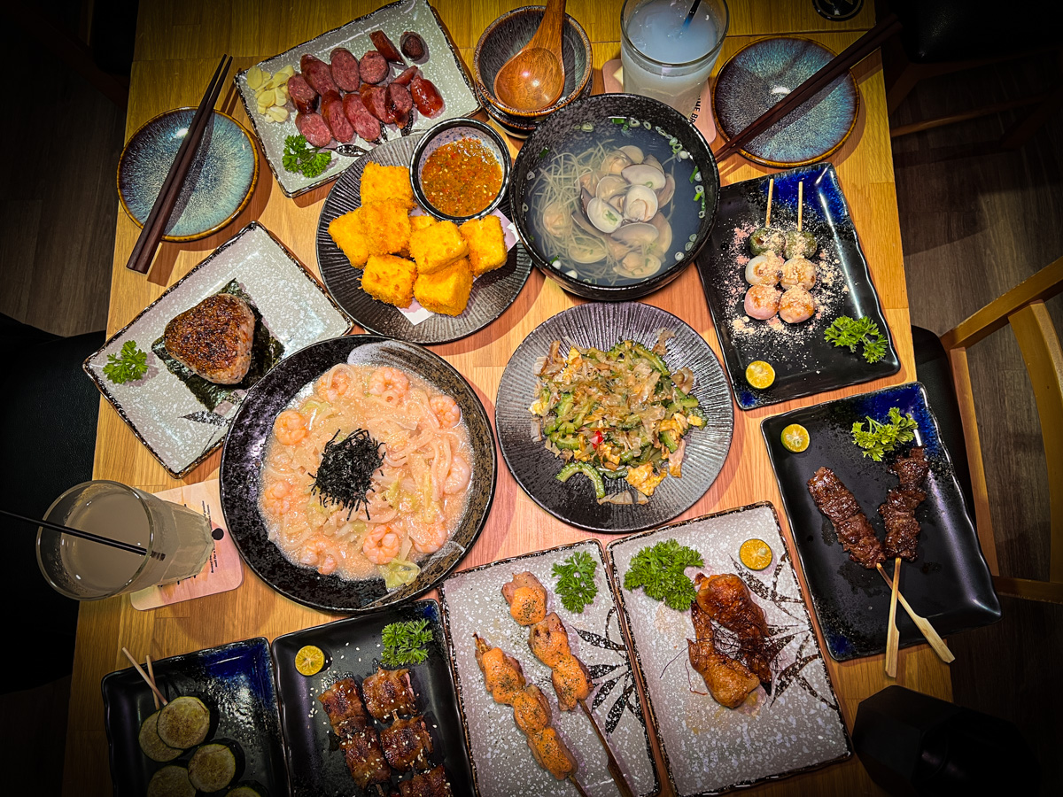 【邁燜 Mine Men】新竹竹北平價居酒屋美食推薦，精緻串燒烤物與特色創意料理，餐點份量竟然比北部多一倍！