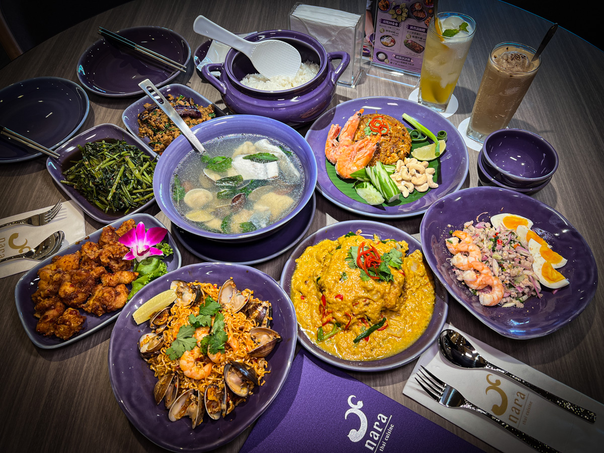 【NARA Thai Cuisine】桃園華泰名品城美食推薦，正宗道地泰國料理美食饗宴，連續三年榮獲米其林推薦泰國餐廳！