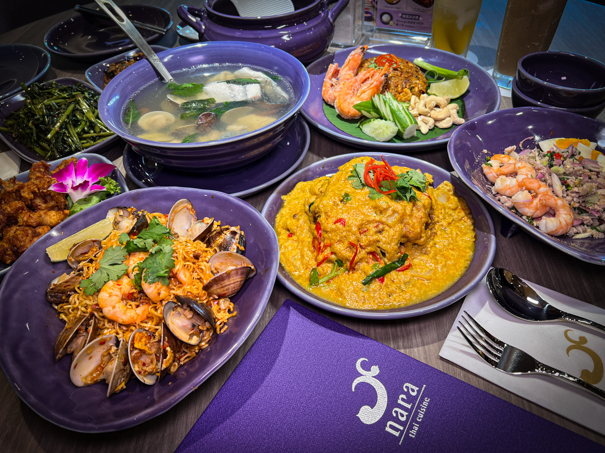 【NARA Thai Cuisine】桃園華泰名品城美食推薦，正宗道地泰國料理美食饗宴，連續三年榮獲米其林推薦泰國餐廳！