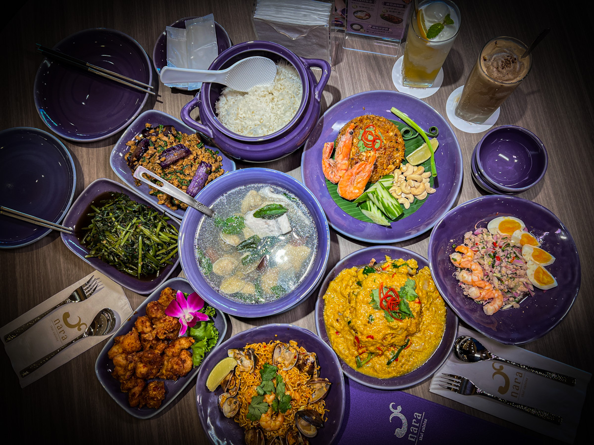 【NARA Thai Cuisine】桃園華泰名品城美食推薦，正宗道地泰國料理美食饗宴，連續三年榮獲米其林推薦泰國餐廳！