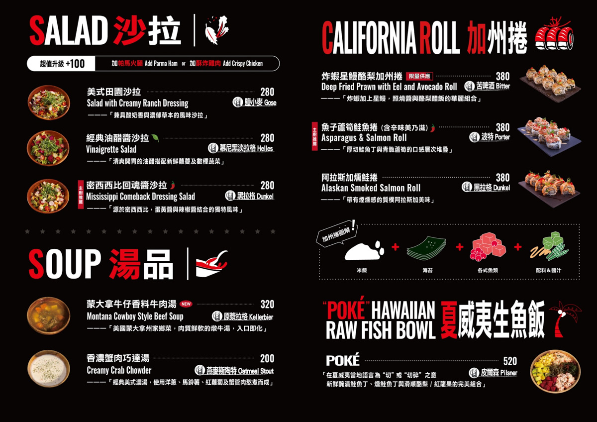 【ABV 美式餐酒館】台北東區特色餐廳推薦，美國海鮮期間限定料理！大啖東北海陸大拼盤、蟹肉及龍蝦肉漢堡