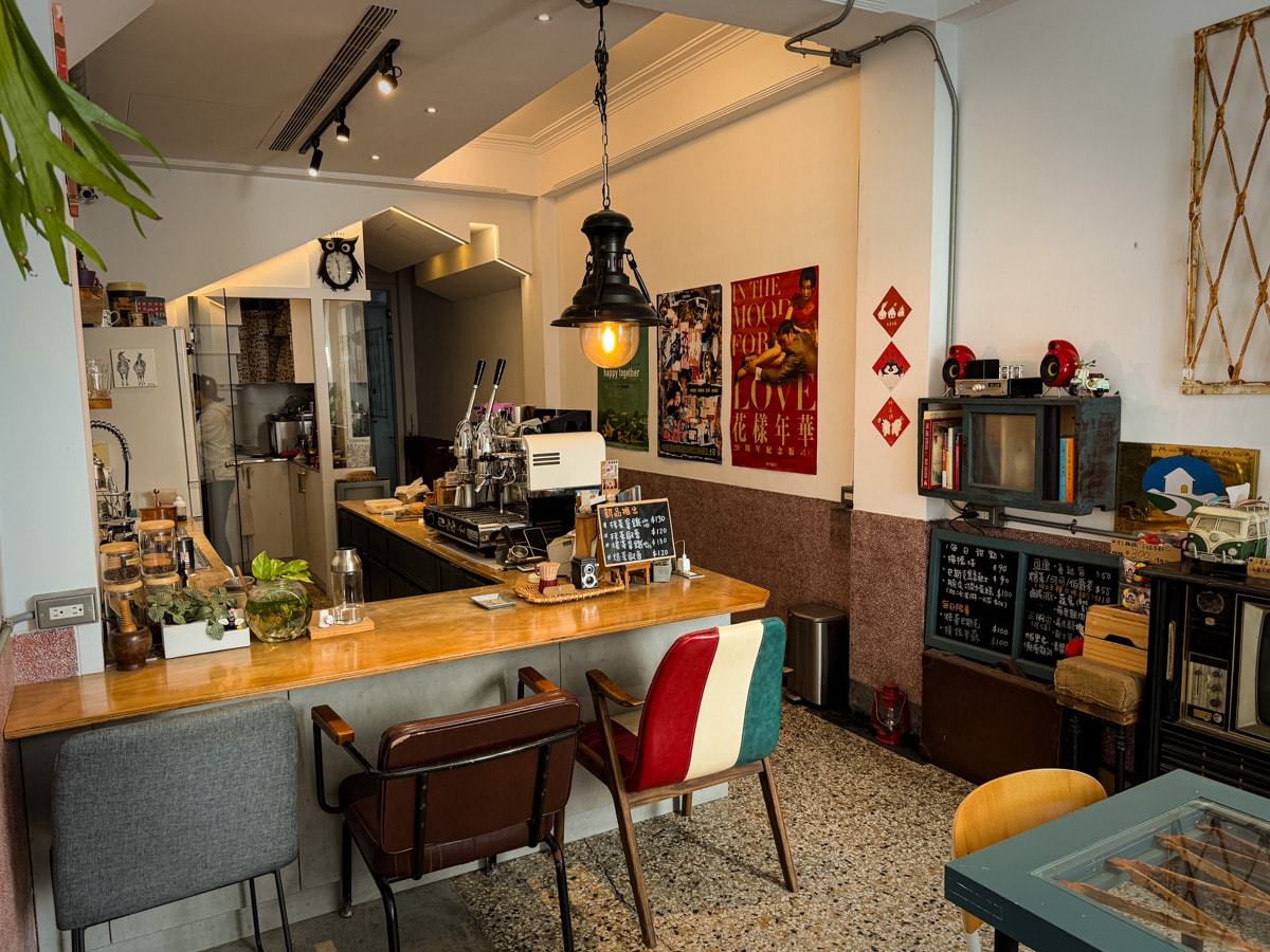 【Share House Cafe】台南新美街咖啡廳推薦，手作輕食甜點與單品咖啡，特色質感老宅咖啡廳