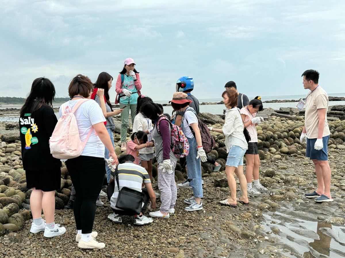 【新屋石滬故事館】桃園室內外景點推薦，專人生態導覽、手作DIY體驗，最適合親子旅遊的寓教於樂海岸文化之旅