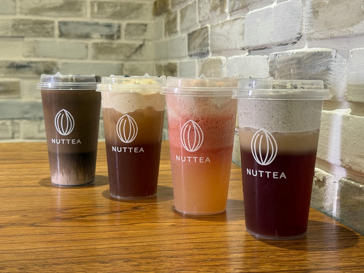 【NUTTEA 堅果奶茶】台北大安區人氣飲料推薦，6大特色必喝堅果奶蓋，全球第一家堅果奶專賣店！
