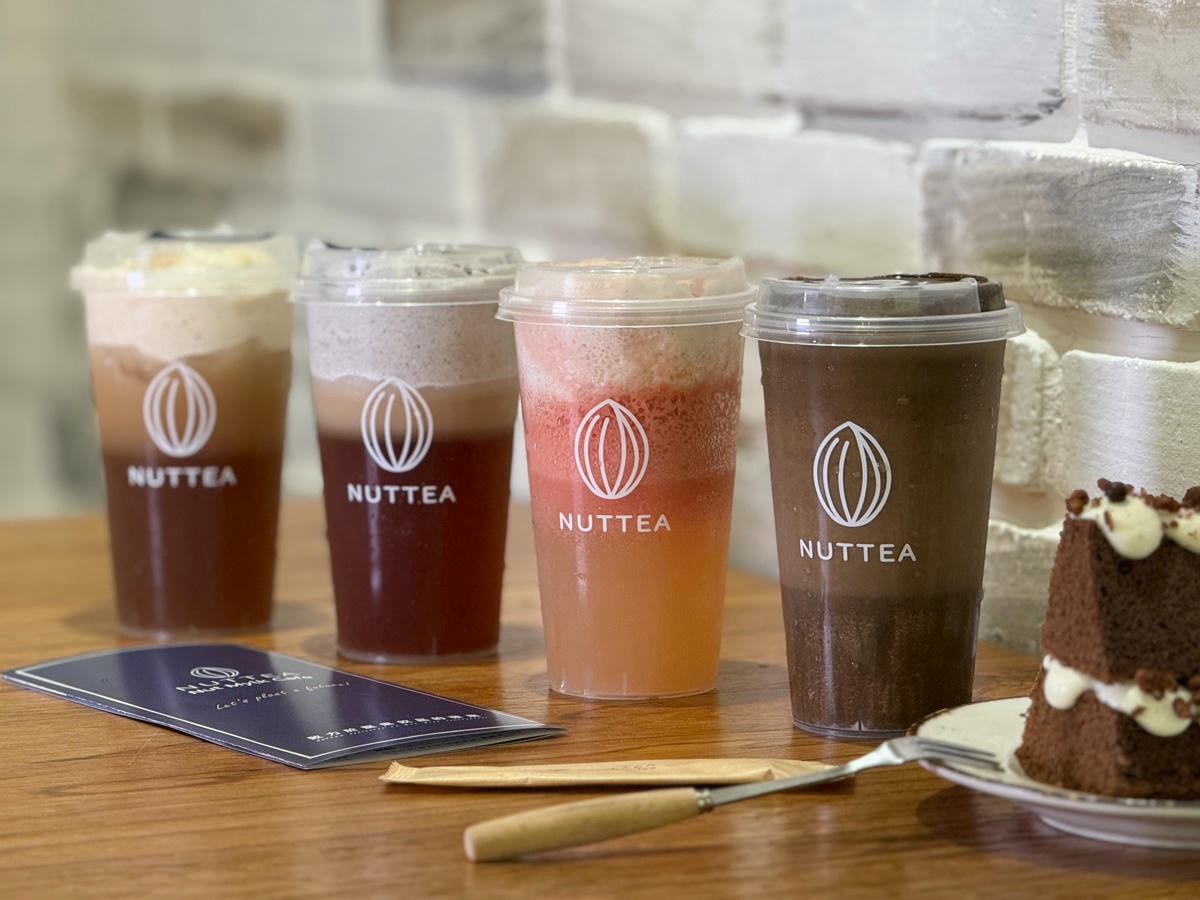 【NUTTEA 堅果奶茶】台北大安區人氣飲料推薦，6大特色必喝堅果奶蓋，全球第一家堅果奶專賣店！