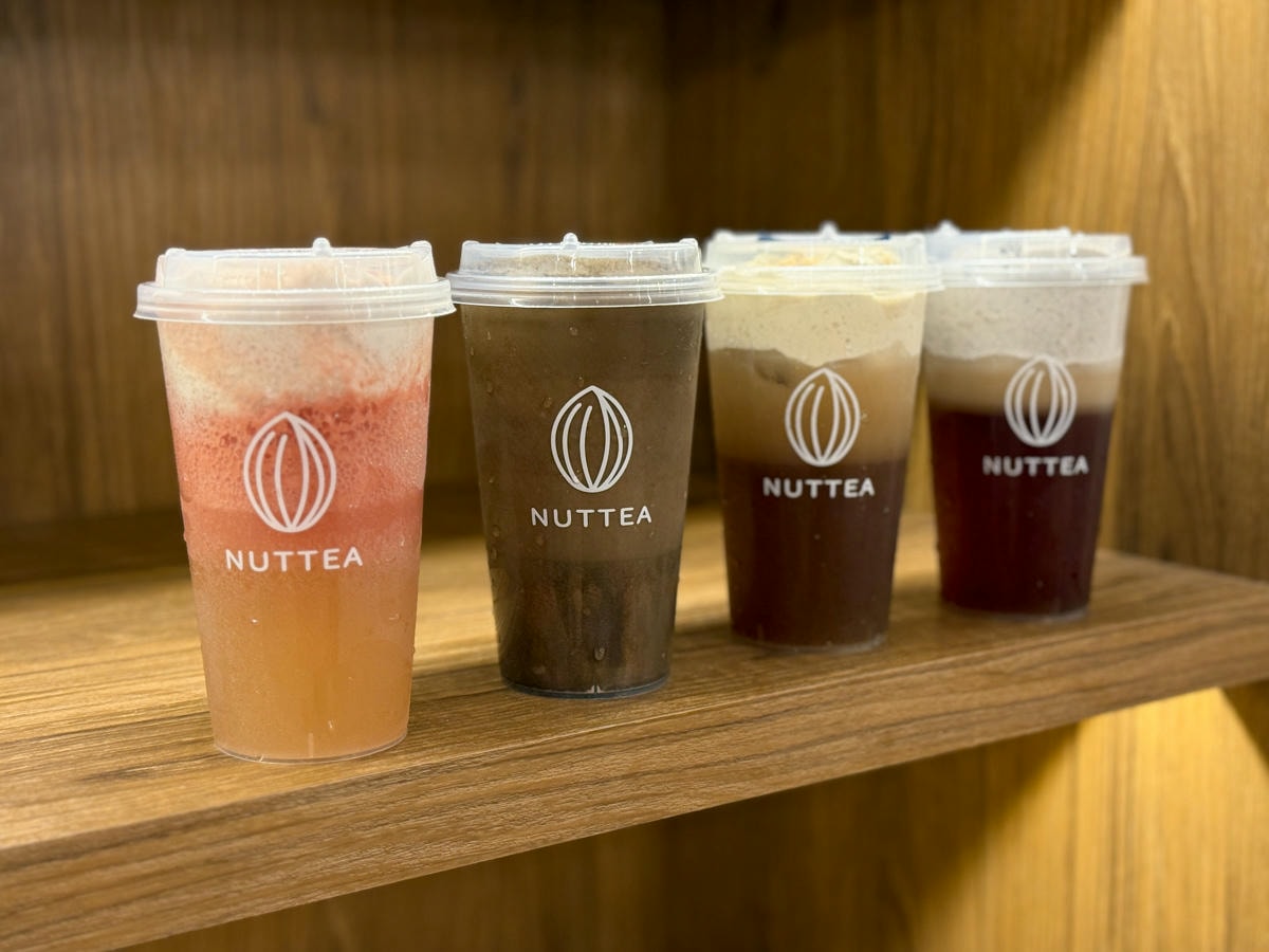 【NUTTEA 堅果奶茶】台北大安區人氣飲料推薦，6大特色必喝堅果奶蓋，全球第一家堅果奶專賣店！