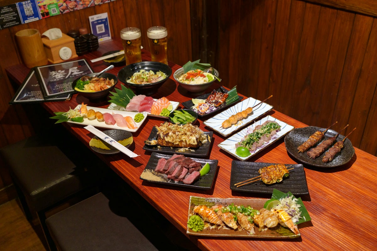 【鏊屋 串燒/壽司/酒場】板橋新埔居酒屋推薦，特色必吃握壽司、刺身，大啖各式特色料理，陽明街上最美居酒屋！