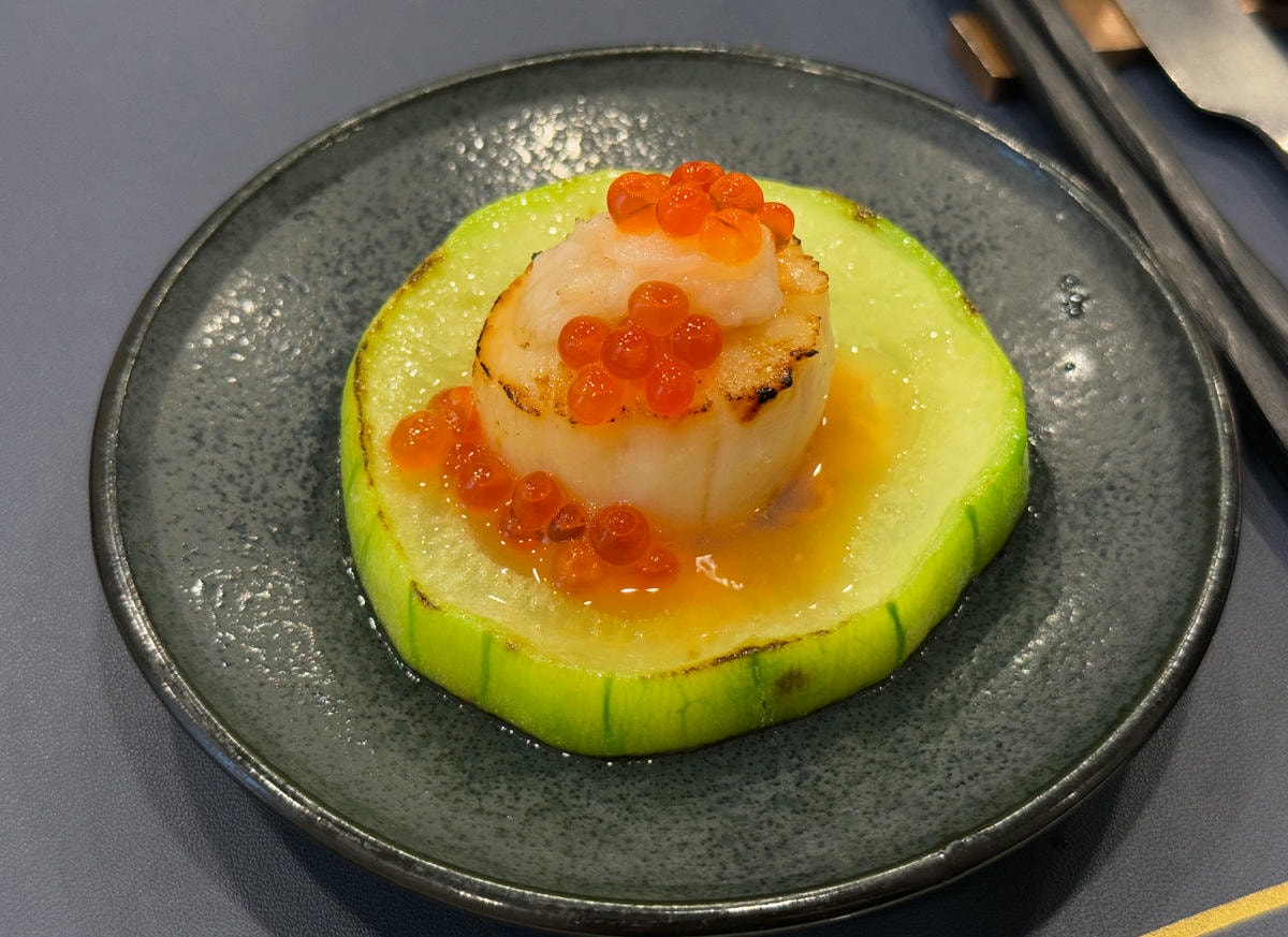 【明水然．樂】宜蘭礁溪慶生聚餐美食推薦，Google 評論4.8高分頂級無菜單鐵板燒，2000元有找的小資族大享受！
