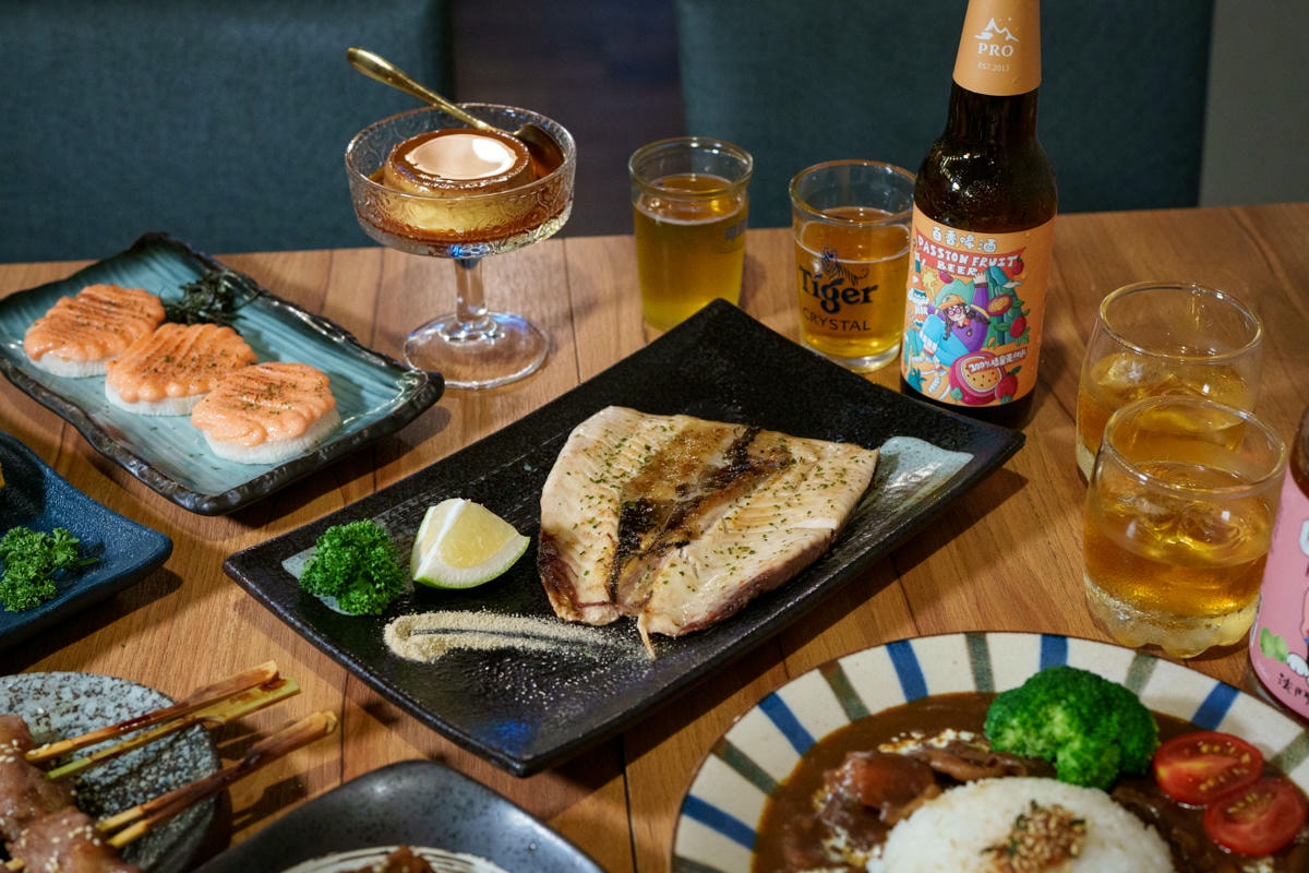 【炭舊食代】板橋平價居酒屋推薦，串燒45元起，大啖職人手作特色料理，必喝台灣道地梅酒與精釀啤酒！