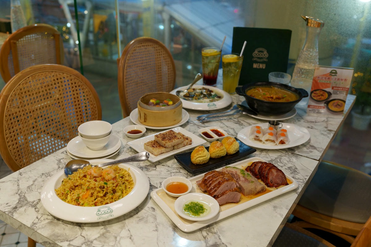 【荷李活茶街】台北忠孝復興港式茶餐廳美食推薦，大啖8大系列特色港點不踩雷，超高CP值精緻多人套餐！