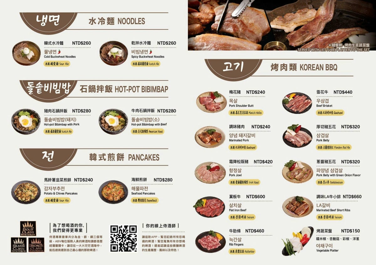 【ABV 韓式餐酒館】板橋車站附近美食餐廳推薦，大啖正宗韓式烤肉、經典韓國料理，內用小菜無限續！