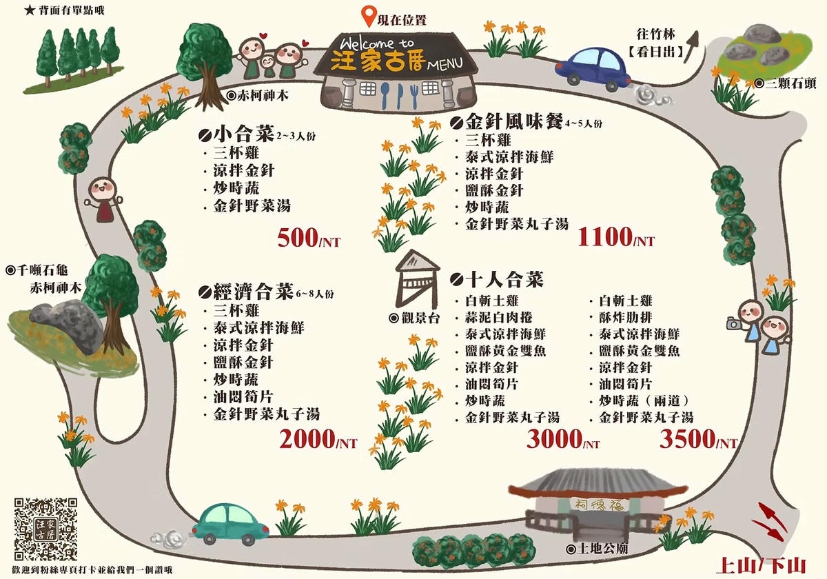 【汪家古厝】花蓮赤科山旅遊景點推薦，獨特木造四合院曬金針，觀景台眺望花東縱谷！