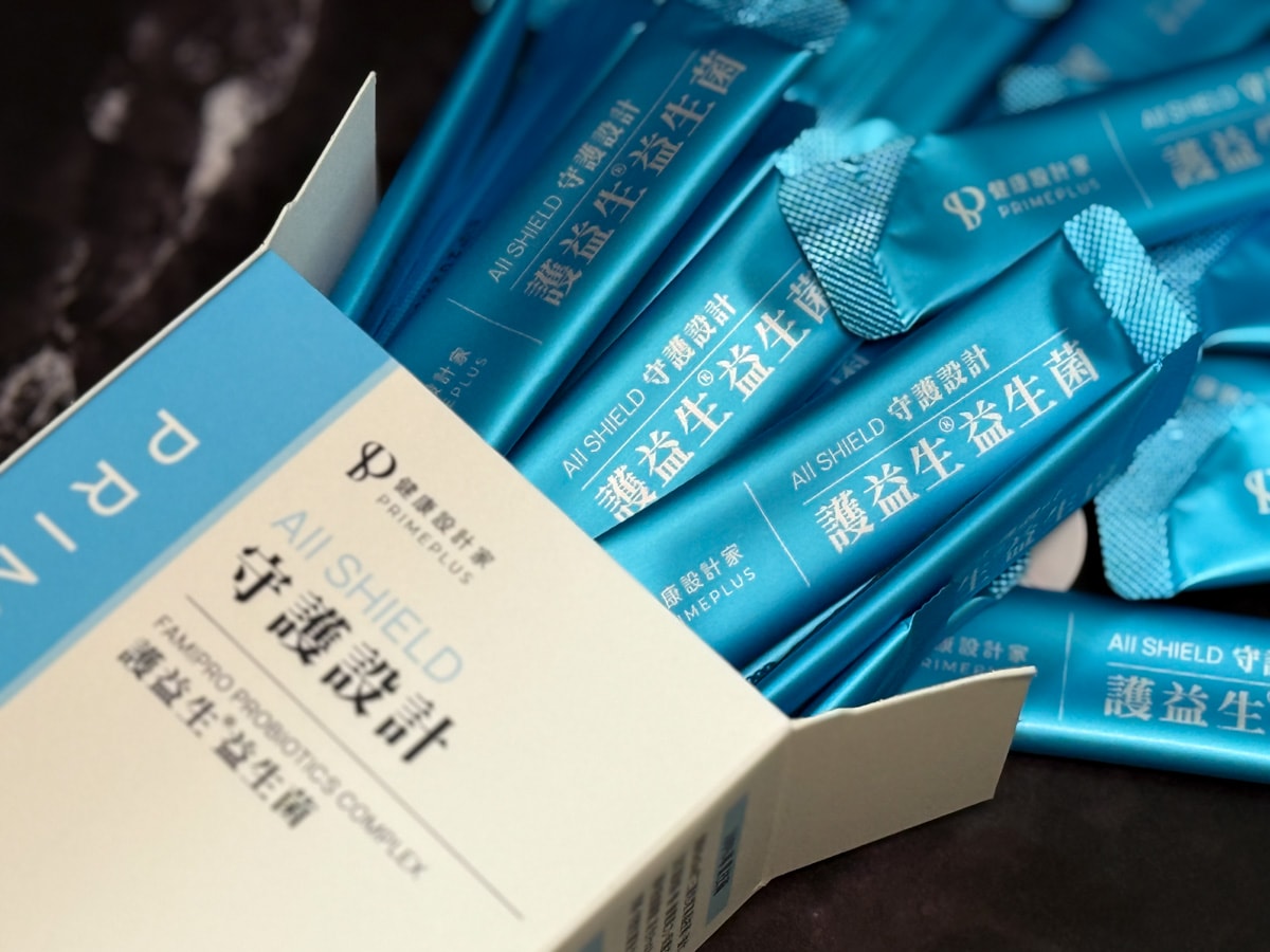 PRIMEPLUS 健康設計家【守護設計】護益生®益生菌推薦，100%無化學添加，專利10種益菌、出廠300億活菌