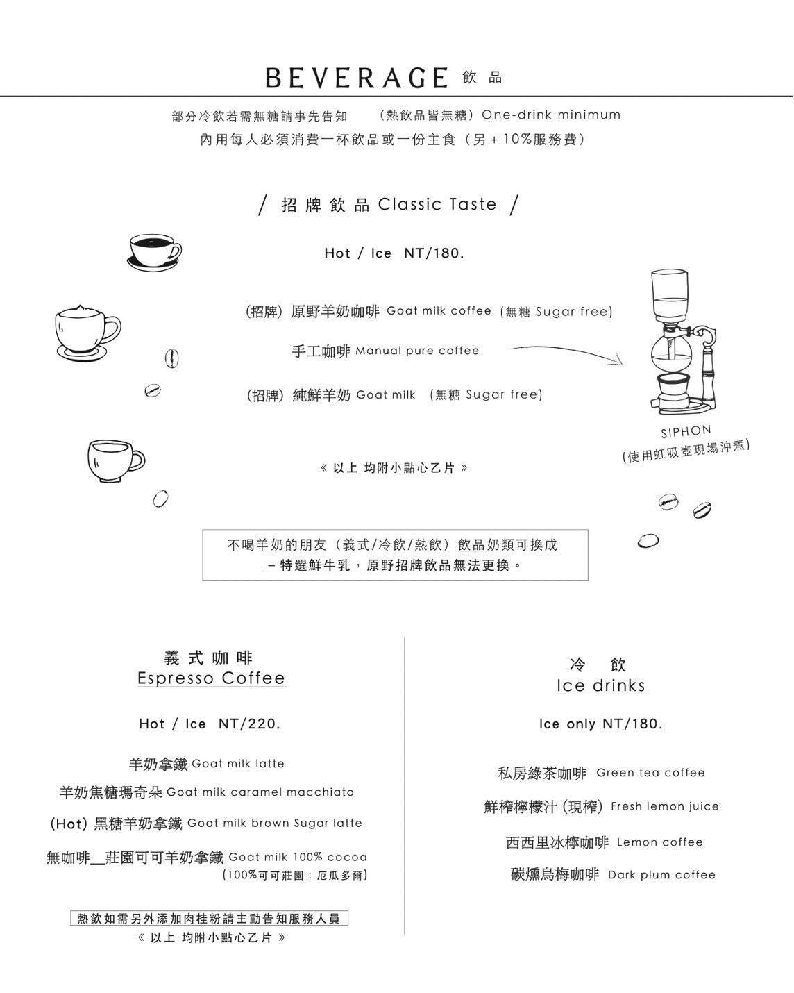 【原野牧場】花蓮七星潭海景咖啡廳推薦，招牌必喝羊奶咖啡，每日現做精緻餐點，遠眺無敵海景的秘境！