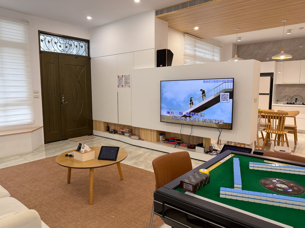 【心墅Villa】宜蘭五結質感包棟民宿推薦,唯美北歐風設計,內建KTV、電動麻將桌,2~14人親子、寵物友善渡假民宿首選 - 第42張圖 【心墅Villa】宜蘭五結質感包棟民宿推薦,唯美北歐風設計,內建KTV、電動麻將桌,2~14人親子、寵物友善渡假民宿首選