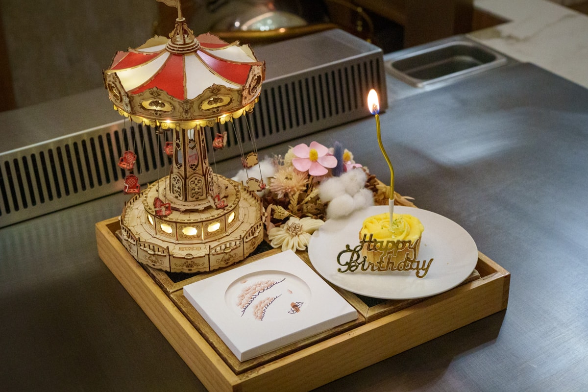 【DOWA 隱寓】台北公館必吃美食推薦，全預約制頂級日式鐵板燒，2580元起大啖職人料理，隱身豪宅中的餐廳！客製化慶生佈置專屬包廂