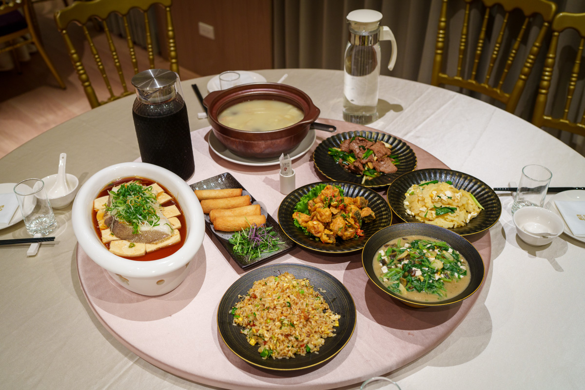 【彭園-板橋店】板橋江子翠美食餐廳推薦，8大菜系手路菜，大啖傳承一甲子的職人料理，滿足全年齡層的舌尖美味！
