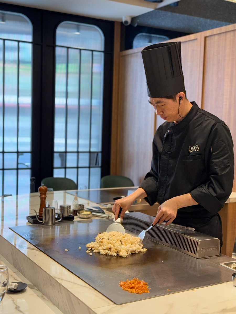 【DOWA 隱寓】台北公館必吃美食推薦，全預約制頂級日式鐵板燒，2580元起大啖職人料理，隱身豪宅中的餐廳！客製化慶生佈置專屬包廂